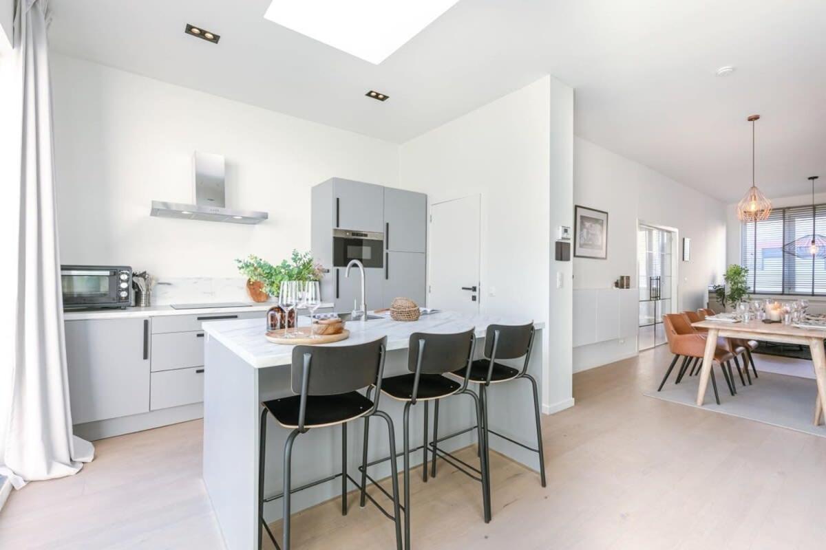 Vila House With Large And Sunny Terrace Antverpy Exteriér fotografie